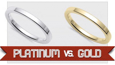 Platinum vs. Gold Wedding Bands?