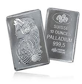 Palladium Metal Bars