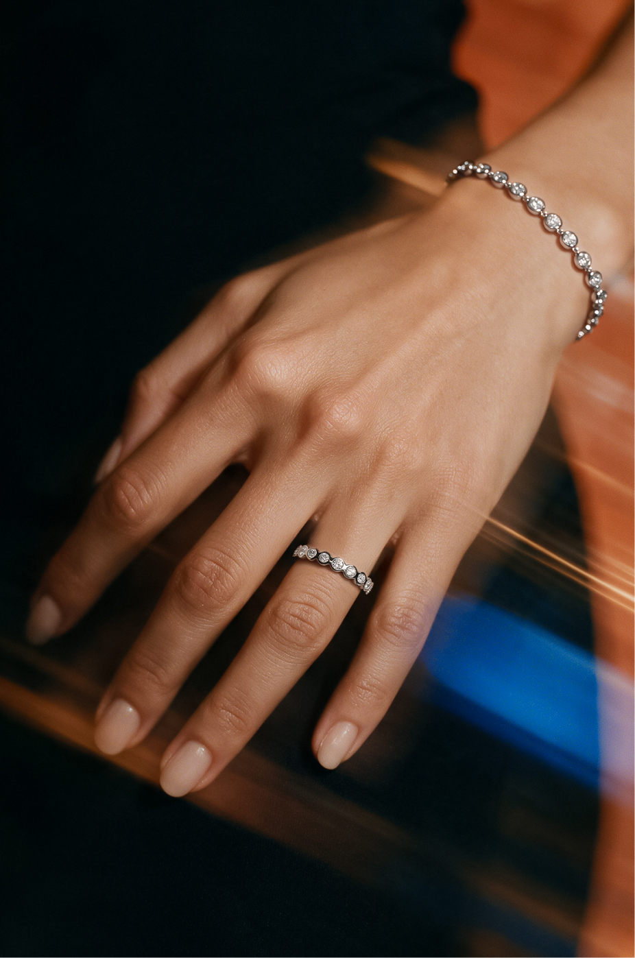 Eclipse collection women's wedding band