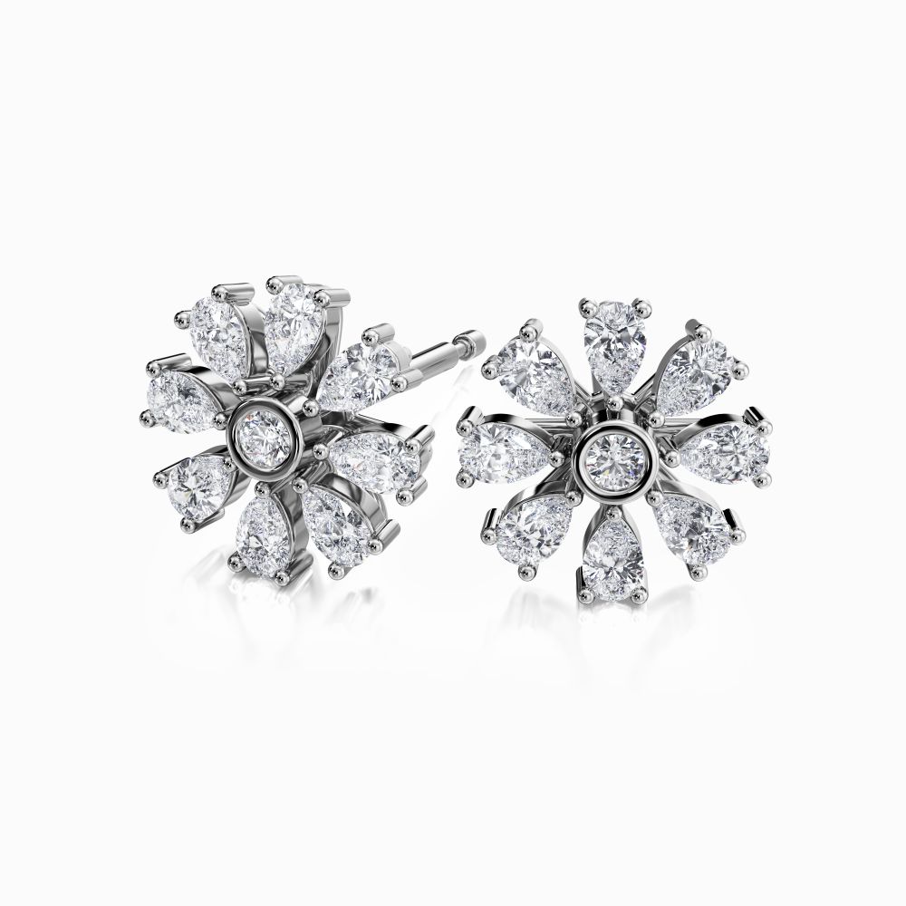 Flower Shaped Earrings