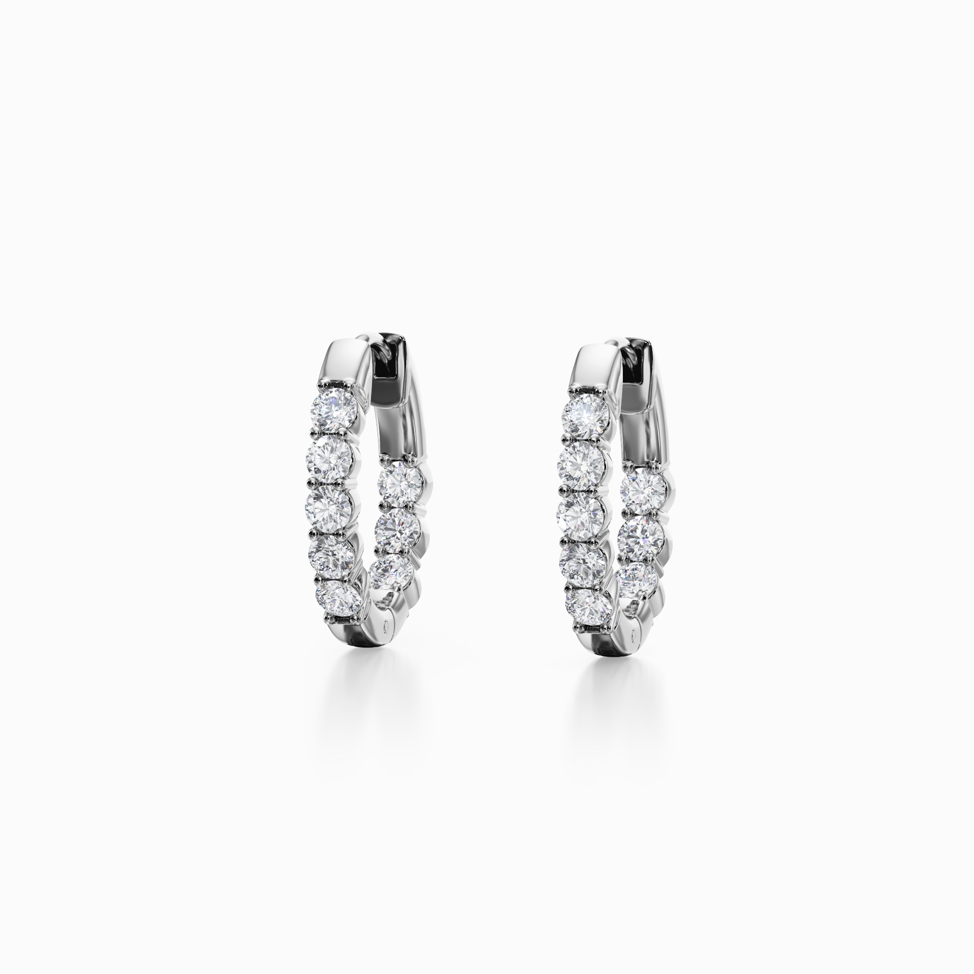 Inside Out Hoop Earrings