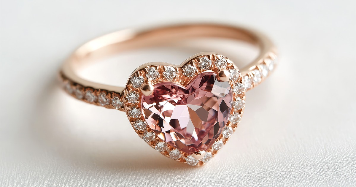 Beautiful Settings for Heart Shaped Diamond Rings