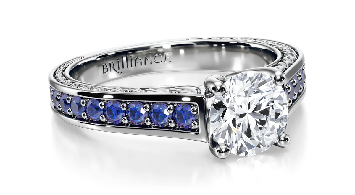 Antique Sapphire Gemstone Ring