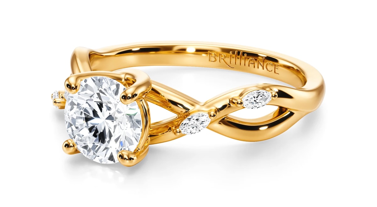 Florida Ivy Engagement Ring