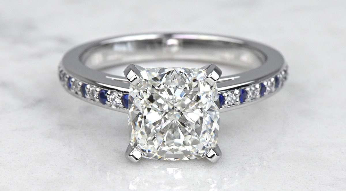 A Band of Blue Sapphires