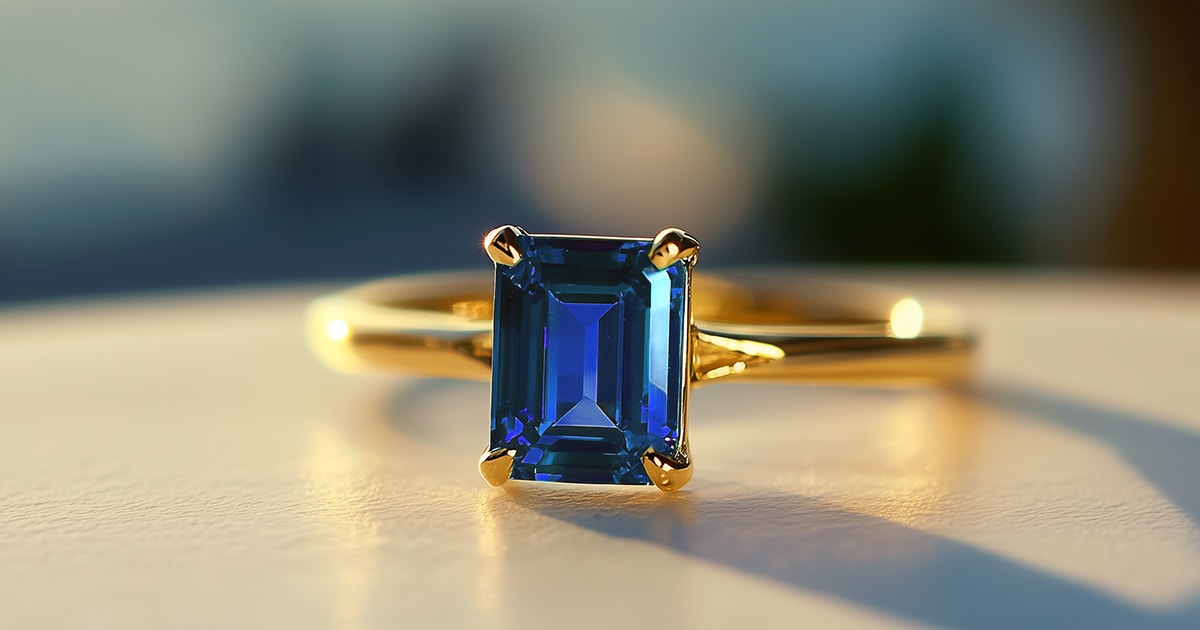 Style Guide: Blue Sapphire Wedding Rings