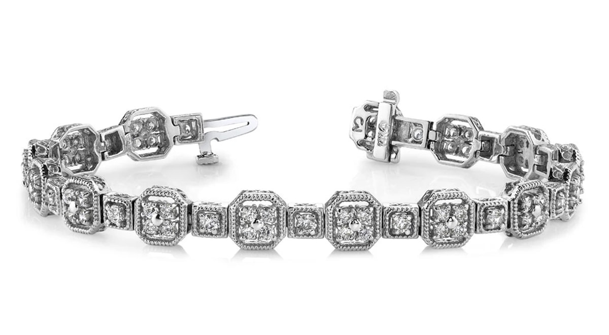 Bold Bracelet with Vintage Detail