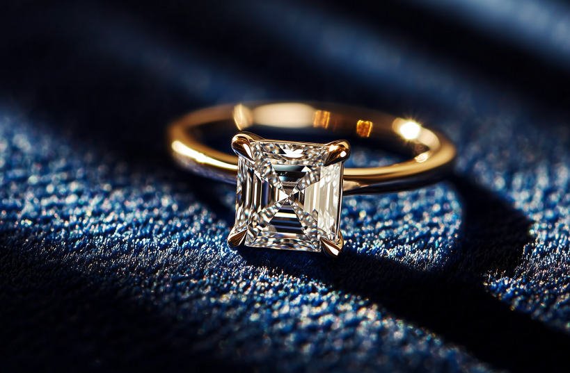 diamond shape asscher