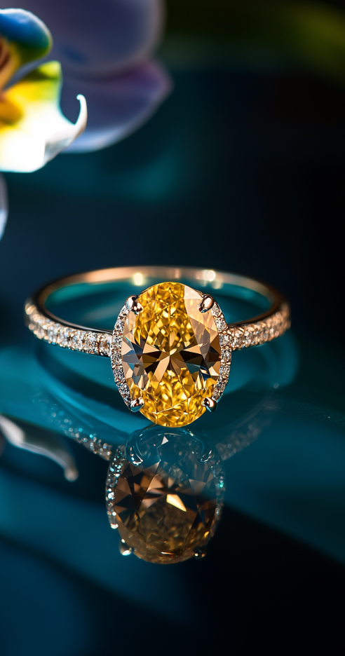 Custom engagement ring design
