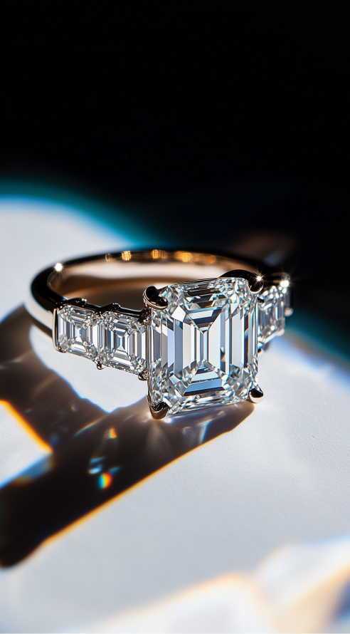 Custom engagement ring design