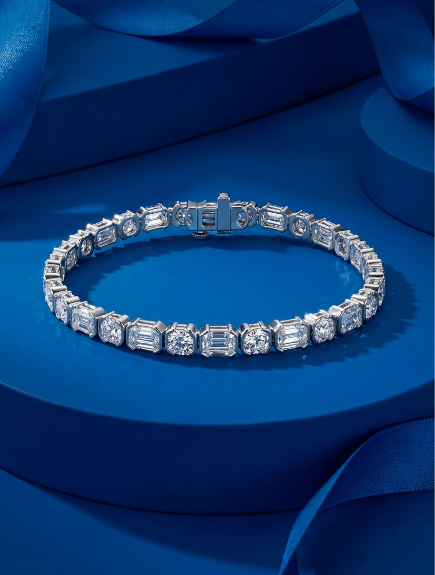 Classic diamond bracelet
