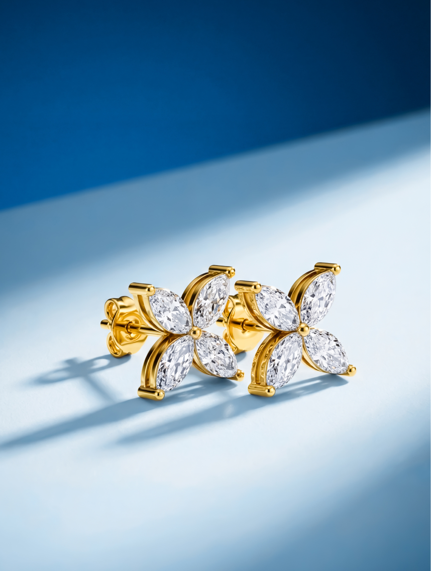 Lab Diamond Earrings
