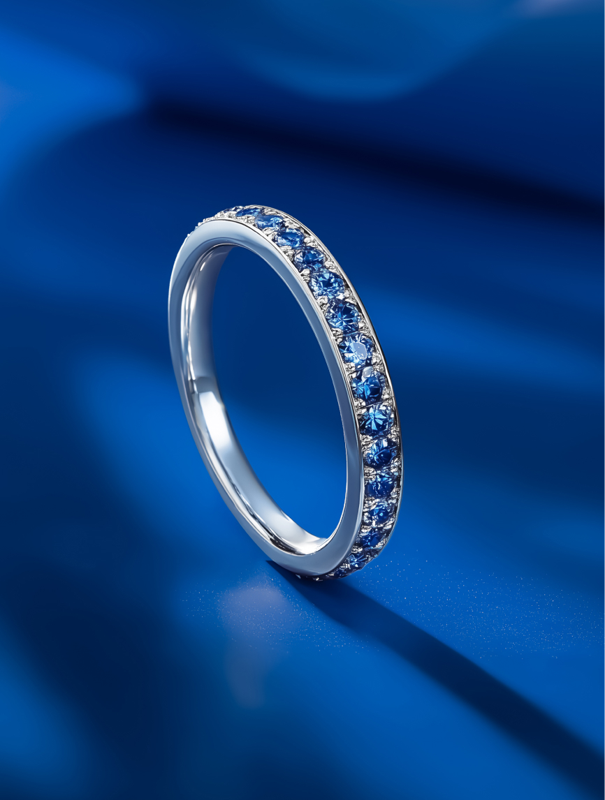 Gemstone Wedding Bands