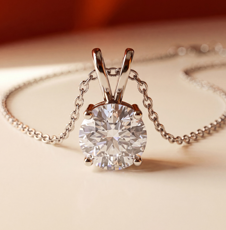 Round Pendant necklace