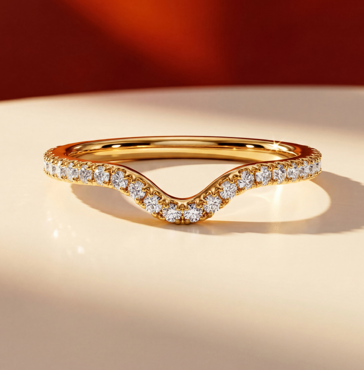 Kei Pave wedding ring