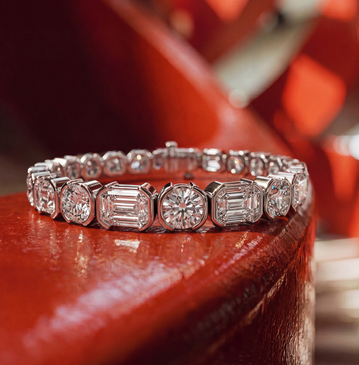 Half Bezel bracelet