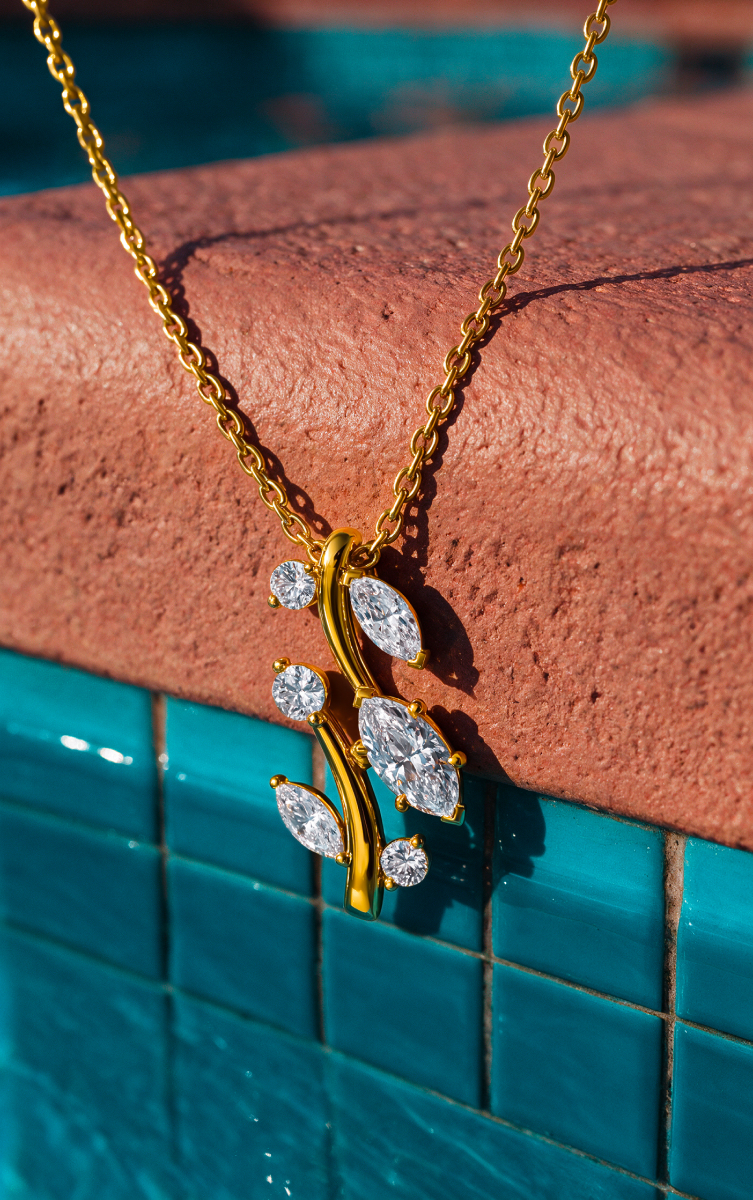 Weekend Special lab grown diamond necklaces