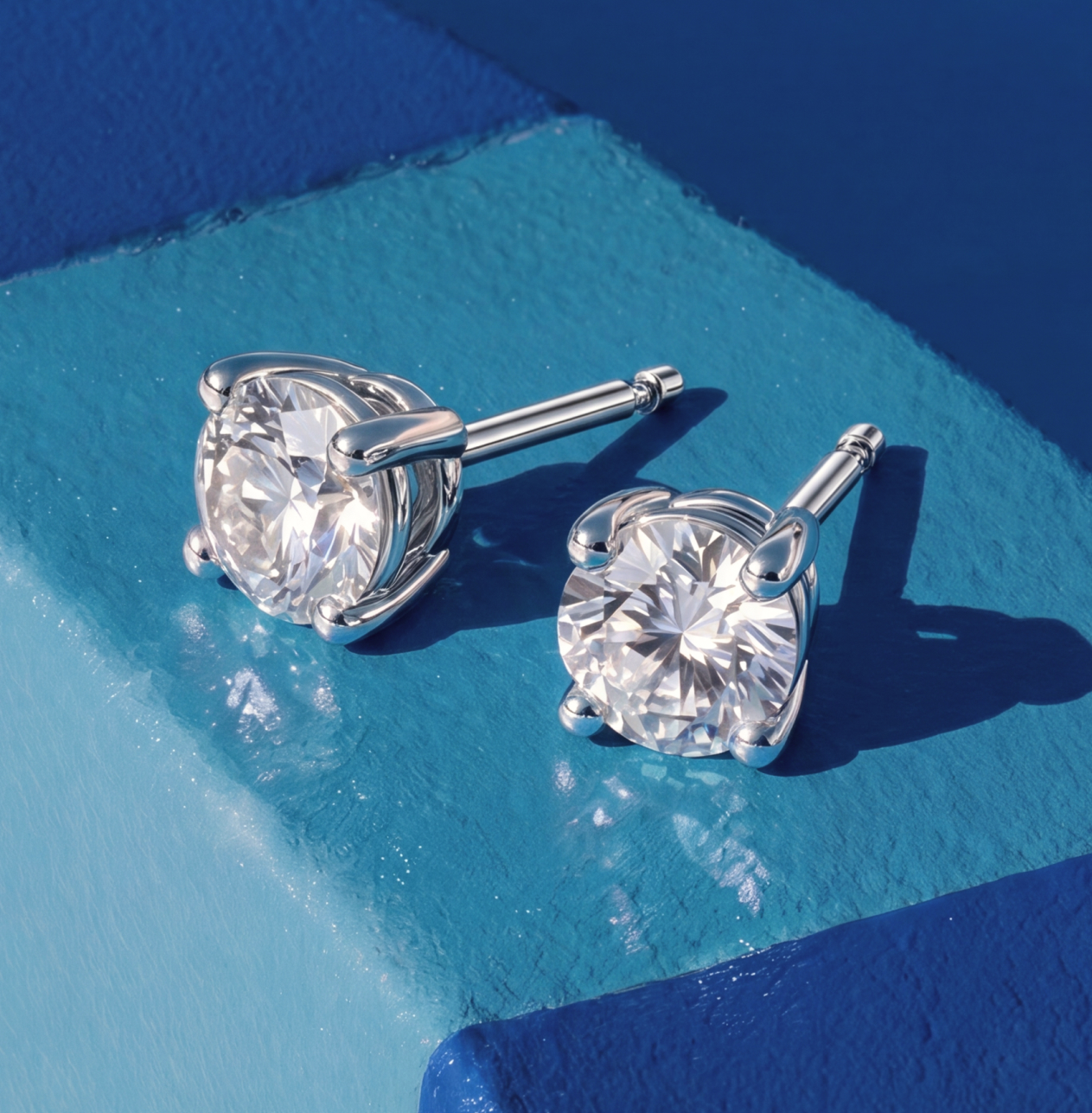 Diamond earrings