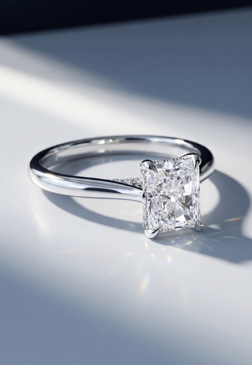 Custom engagement ring