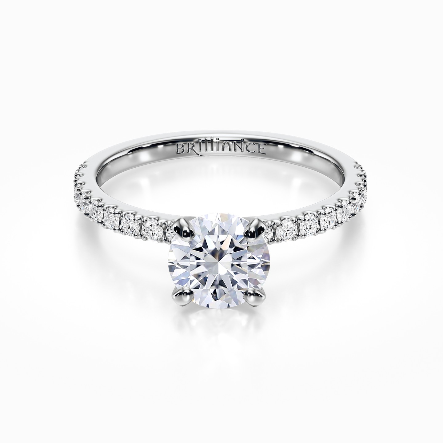 Side Stones Engagement Ring
