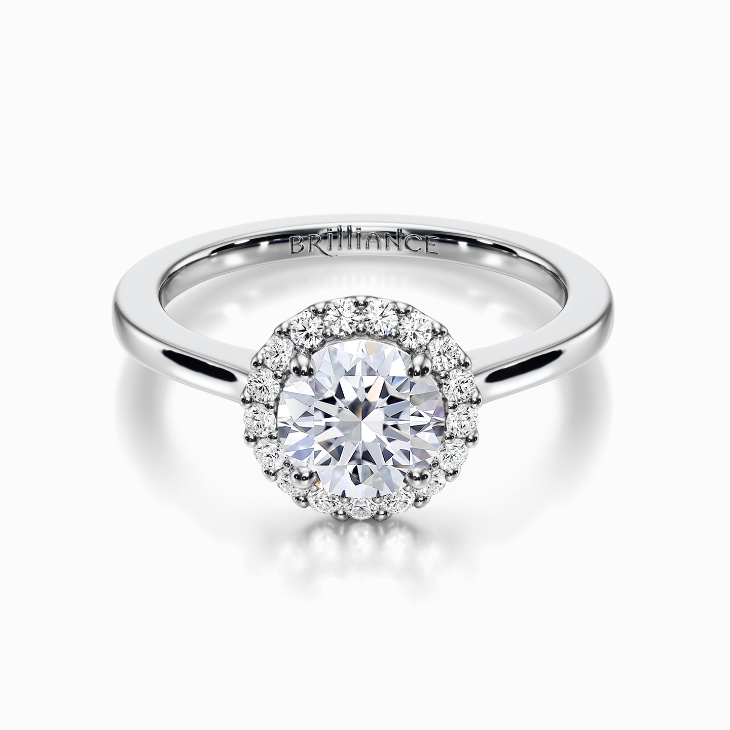 Halo Engagement Ring