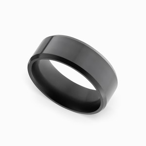 Polished Elysium Wedding Band For Men - Ares