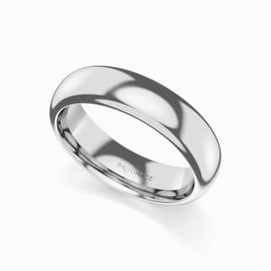 Comfort-Fit Men's Wedding Ring in Cobalt (6 mm)