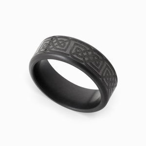Celtic Elysium Wedding Band For Men - Kratos