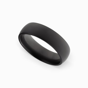 Matte Elysium Solid Diamond Ring (6mm) - Nyx