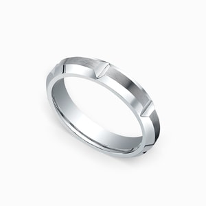 Benchmark Cobalt Mens Ring (5 Mm)
