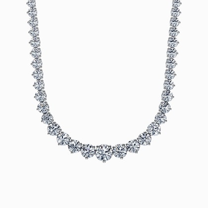 Three Prong Graduated Necklace