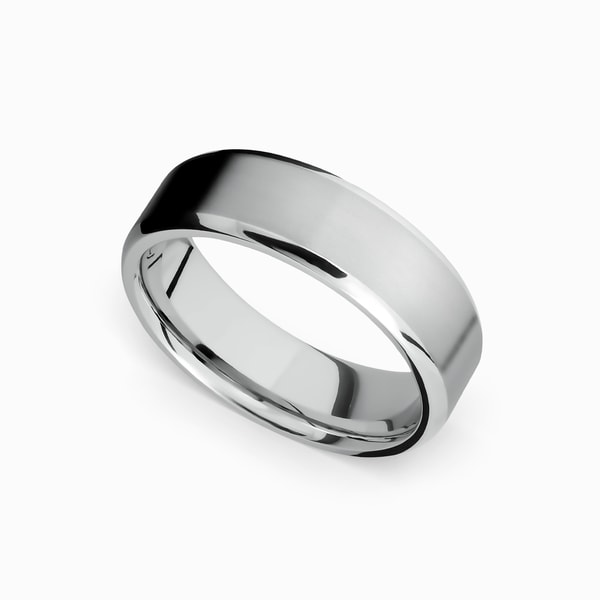 Beveled Titanium 7mm