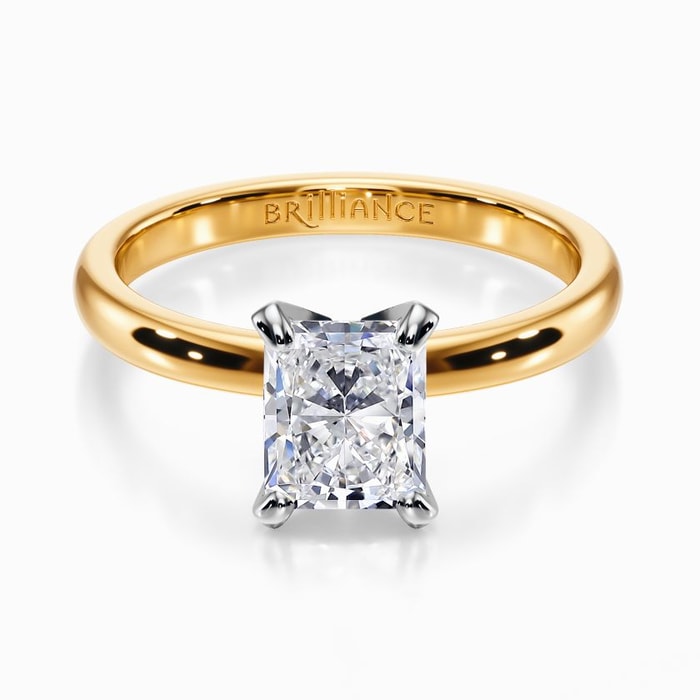 Classic Solitaire Engagement Ring in Yellow Gold