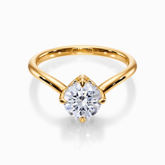 Selene Engagement Ring in Yellow Gold