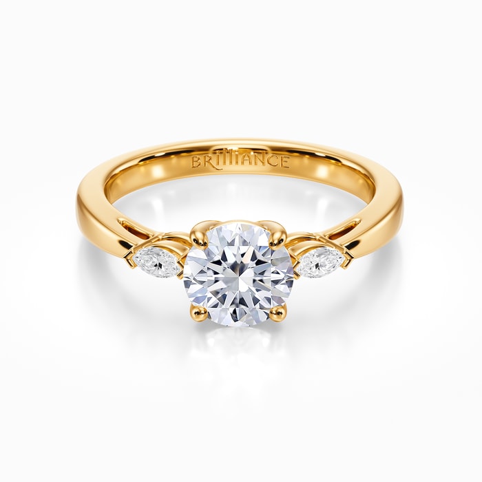 Three-Stone Engagement Ring