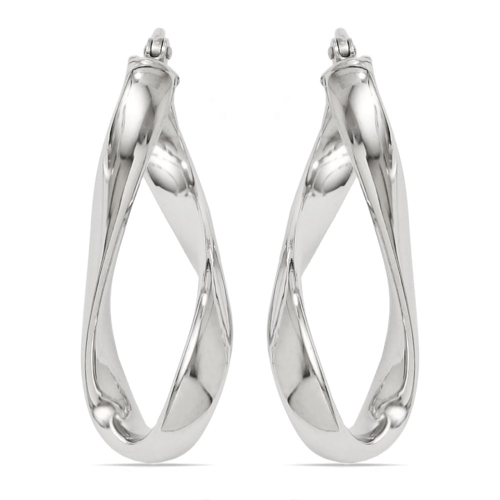 Infinity Earrings For Women Sterling Silver CZ Nigeria
