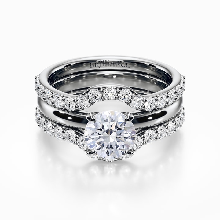 diamond wrap engagement ring