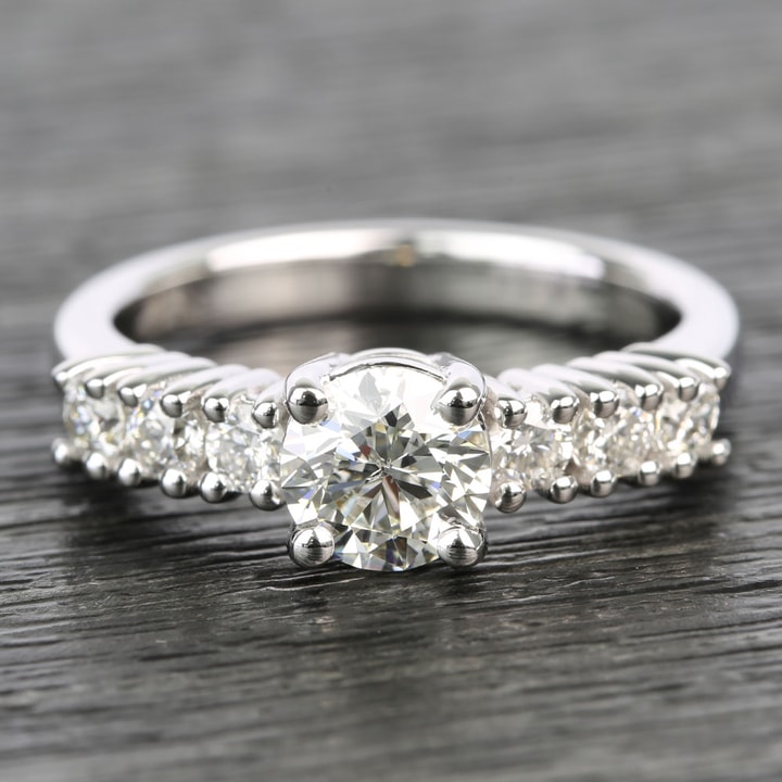 7 Stone Diamond Engagement Ring In A Bespoke Design