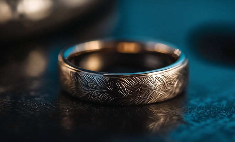 Nature Wedding Bands