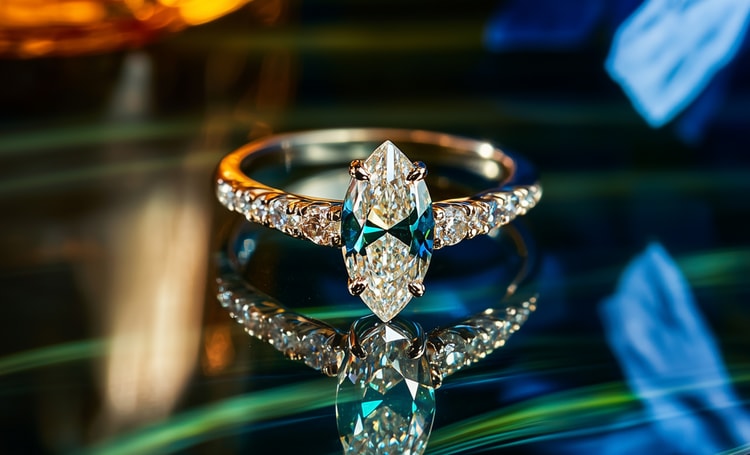 Marquise Engagement Rings