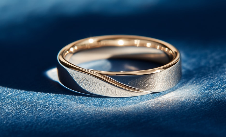 Mens Gold Wedding Bands