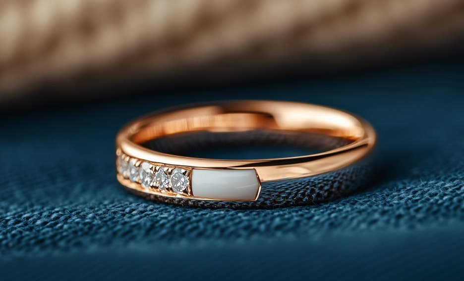 Rose Gold Wedding Bands