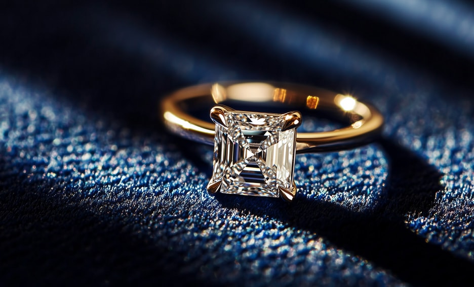 Asscher Engagement Rings