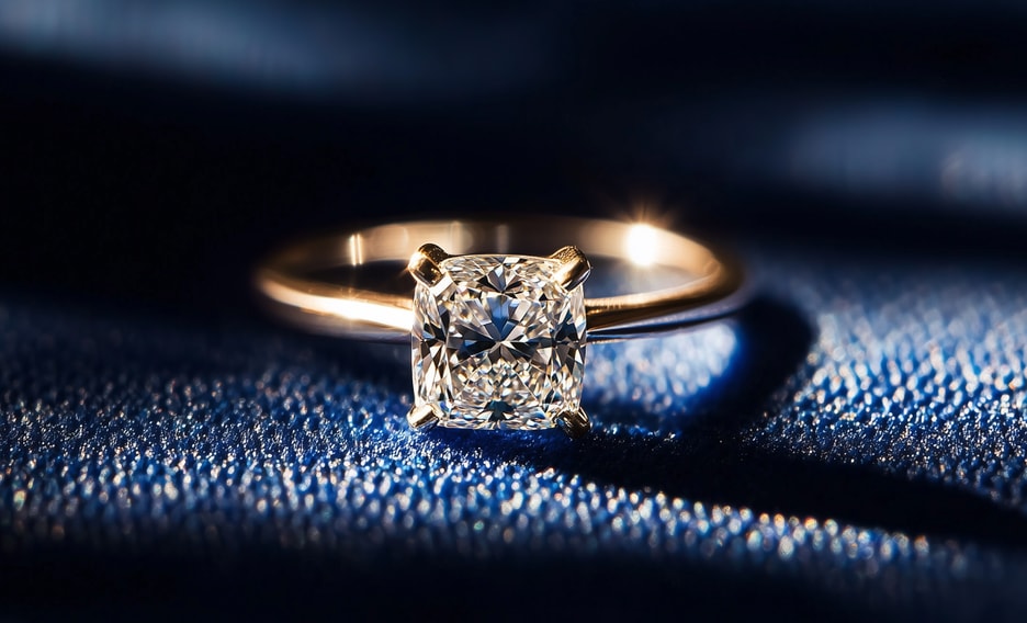 Cushion Engagement Rings