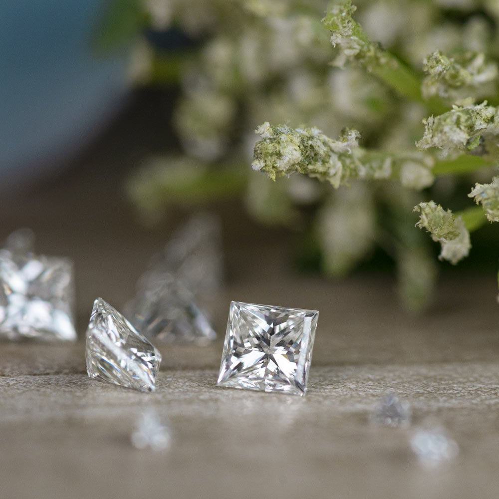 1.25 MM Princess Diamond, Value Melee Diamonds | 03