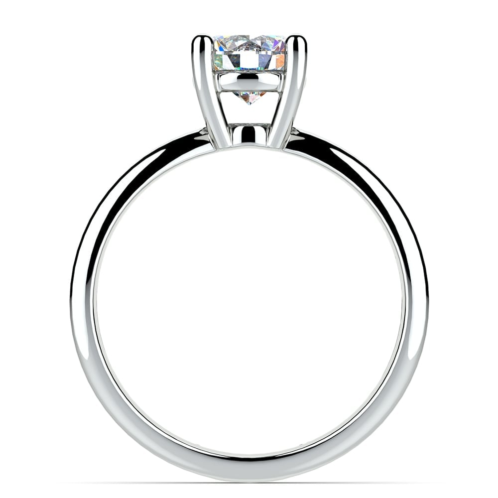 Cross Split Shank Engagement Ring In Platinum | Thumbnail 02