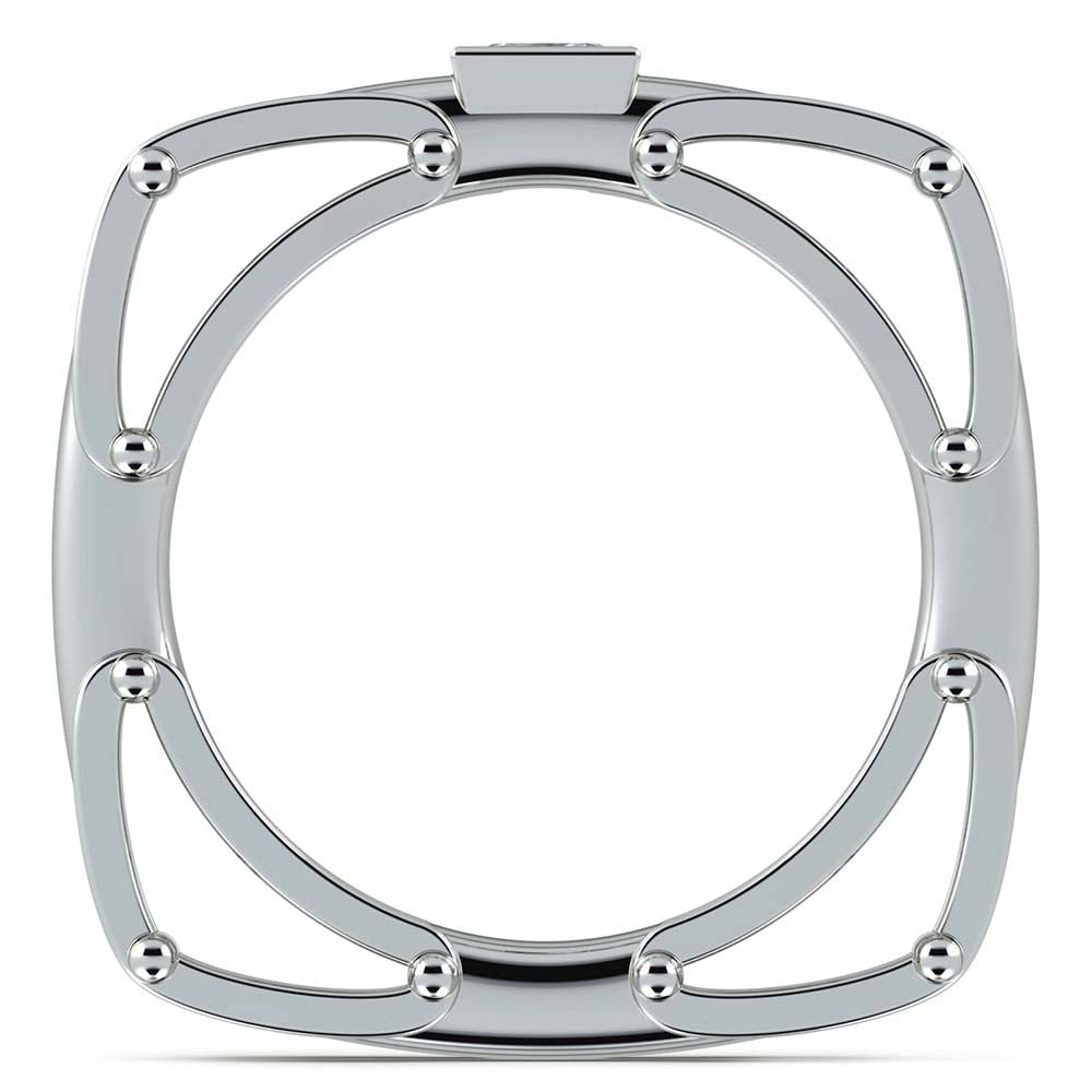Hephaestus Princess Solitaire Mangagement™ Ring (1/3 ctw) | 03