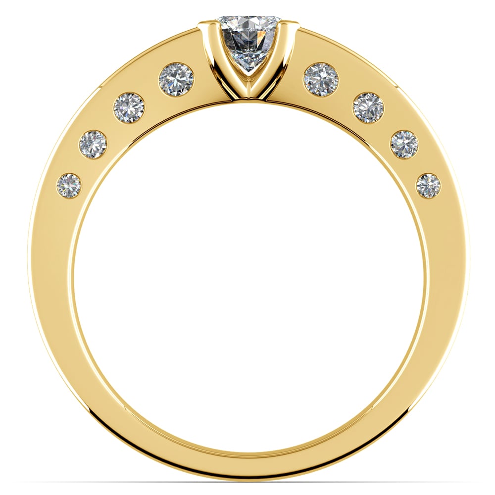 Mens Diamond Engagement Ring | Hydra | Yellow Gold | 3/4 ctw | 03
