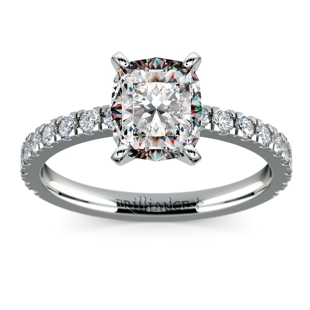 7 mm Round Forever Classic Moissanite Engagement Ring | 02