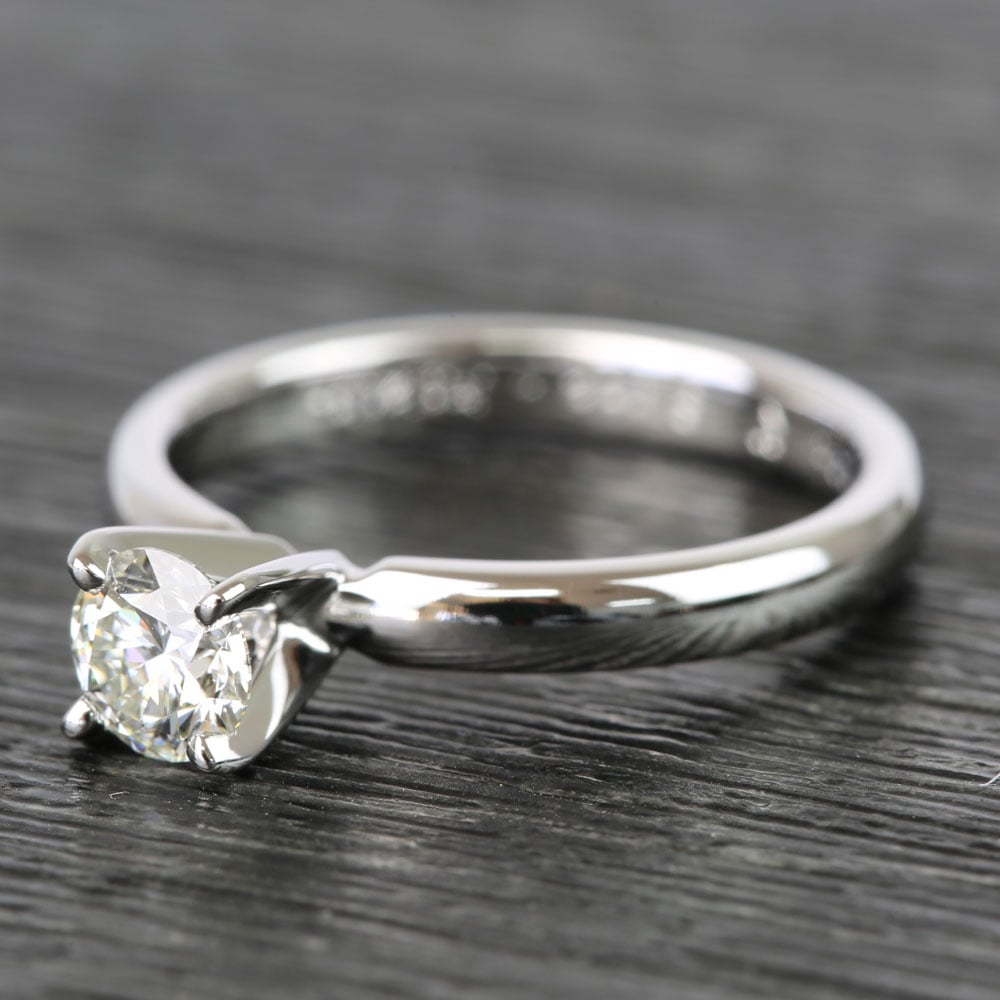 Half Carat Solitaire Diamond Ring